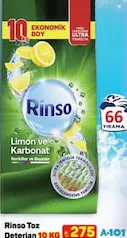RİNSO TOZ DETERJAN 10 KG